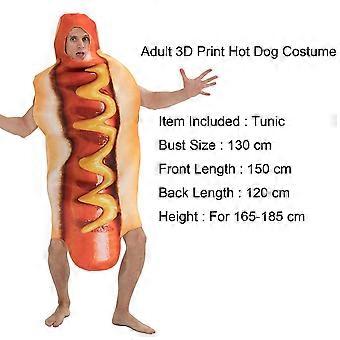 carnaval kostuum hotdog