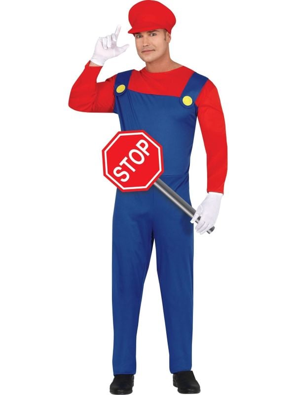 carnaval kostuum mario