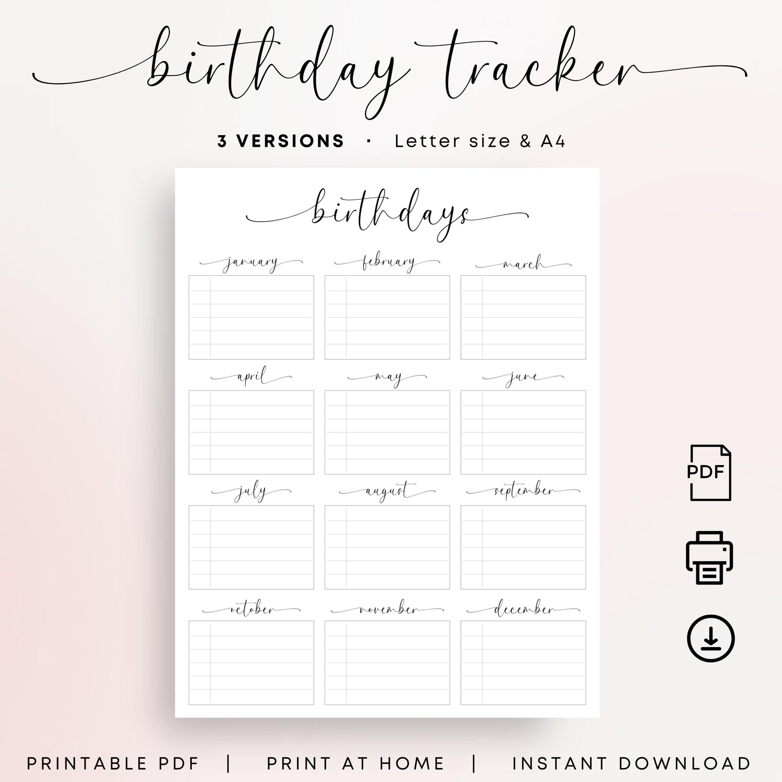 feestdecoratie planner