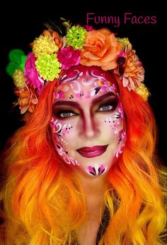 carnavalpruiken of carnavalschmink