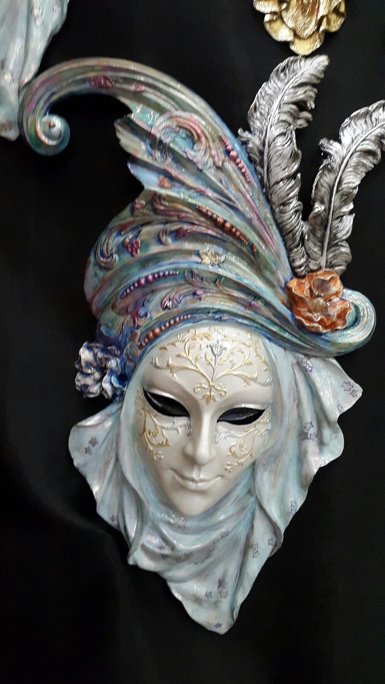 handgemaakte carnaval maskers