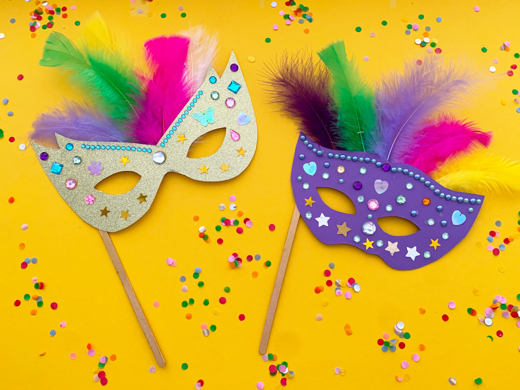 knutselen voor carnaval